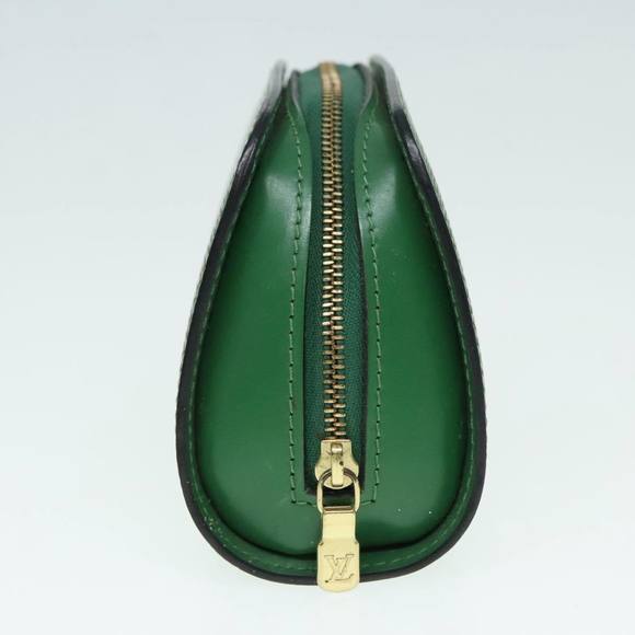 LOUIS VUITTON Epi Dauphine PM Cosmetic Pouch Green M48444 LV Auth 92025 - Picture 4 of 16